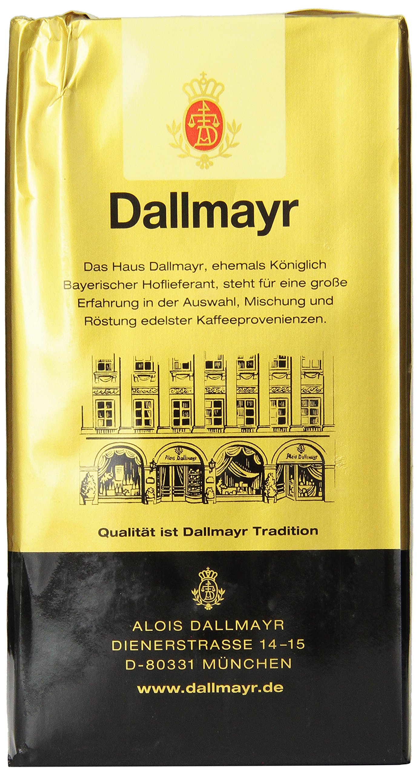 Amazon.com : Dallmayr Decaffeinated Ground Coffee, 17.6 Ounce